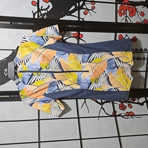 Calia Floral Zipback Paddlesuit Size 12 NWT‎ - Picture 12 of 13